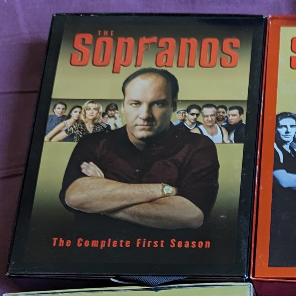 The Sopranos DVD Box Sets Seasons 1,2,3,4 and 6 pt. 1 and 6 pt. 2